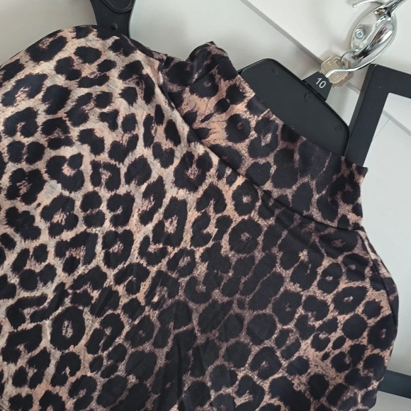 UOOZEE-Animal Print Unique Poncho Style Dress - Picture 3 of 9